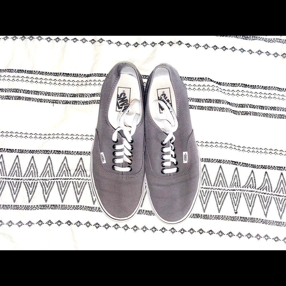 Men’s Authentic Vans gray